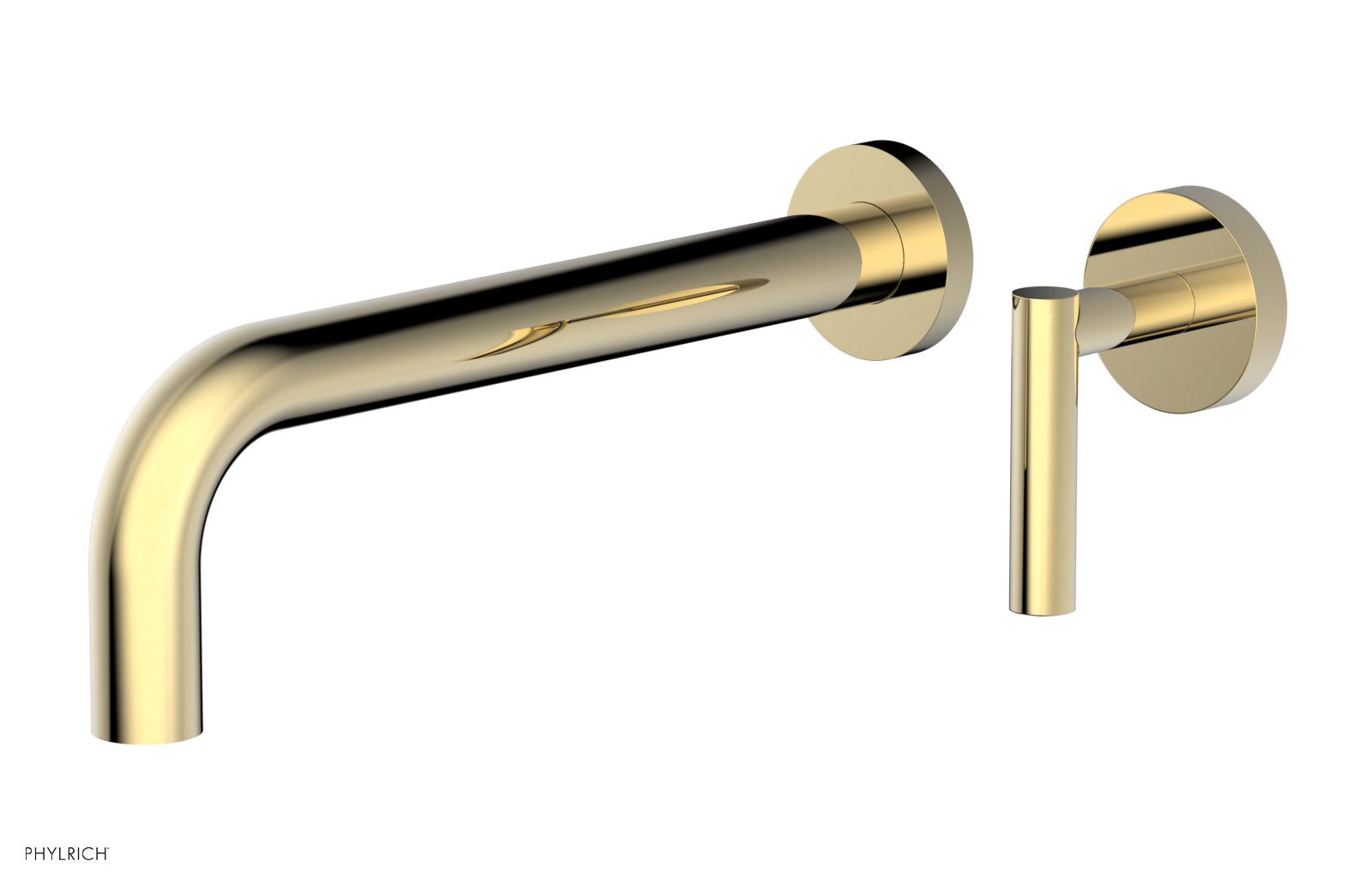 Phylrich TRANSITION 10" Single Handle Wall Lavatory Set - Lever Handle