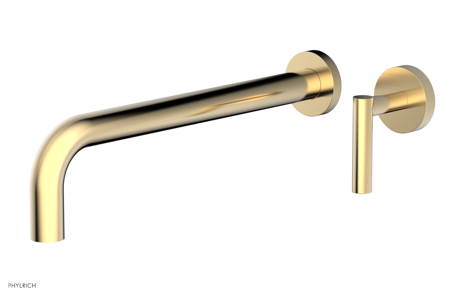 Phylrich TRANSITION 12" Single Handle Wall Lavatory Set - Lever Handle