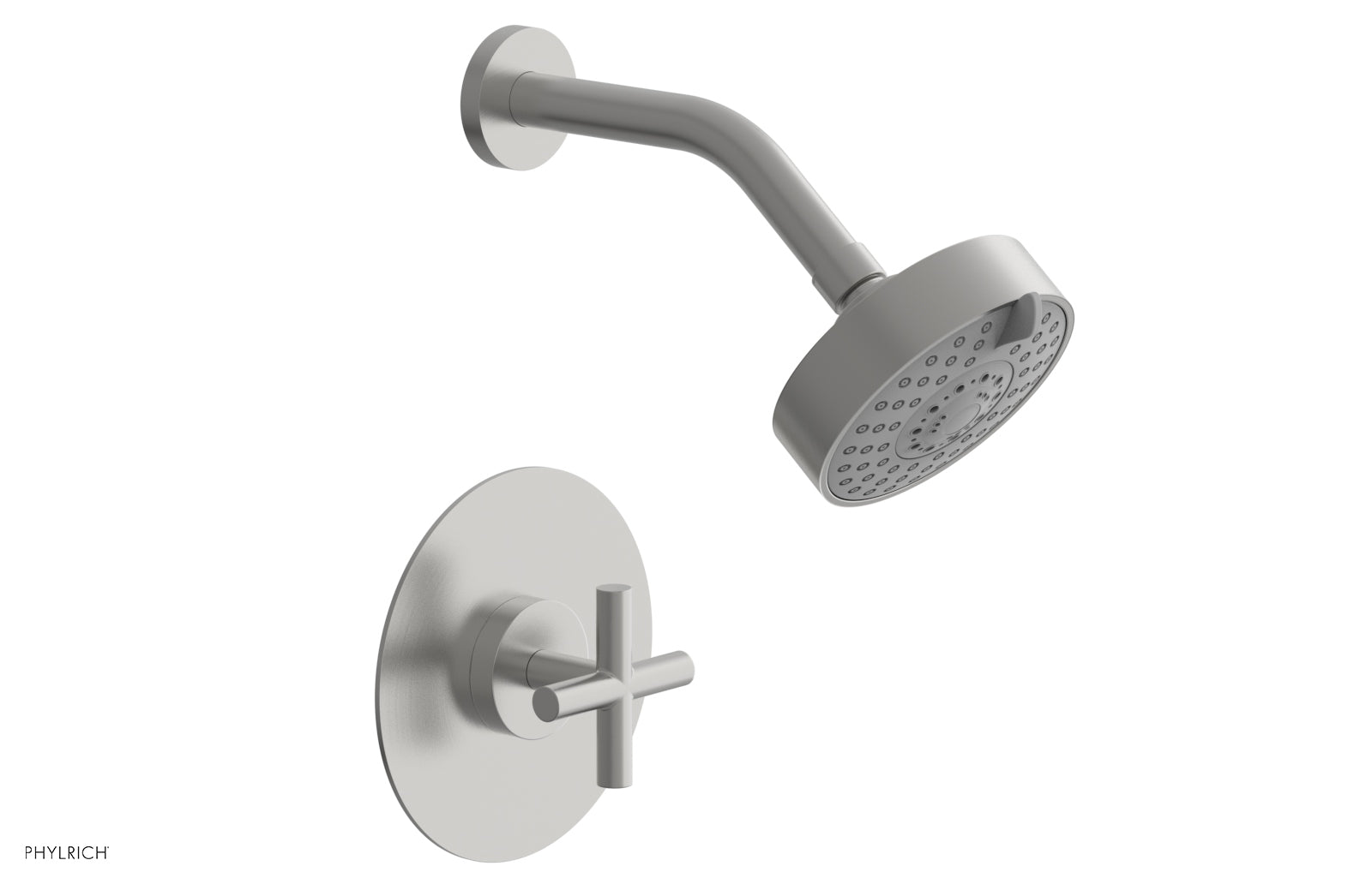 Phylrich TRANSITION Pressure Balance Shower Set - Cross Handle
