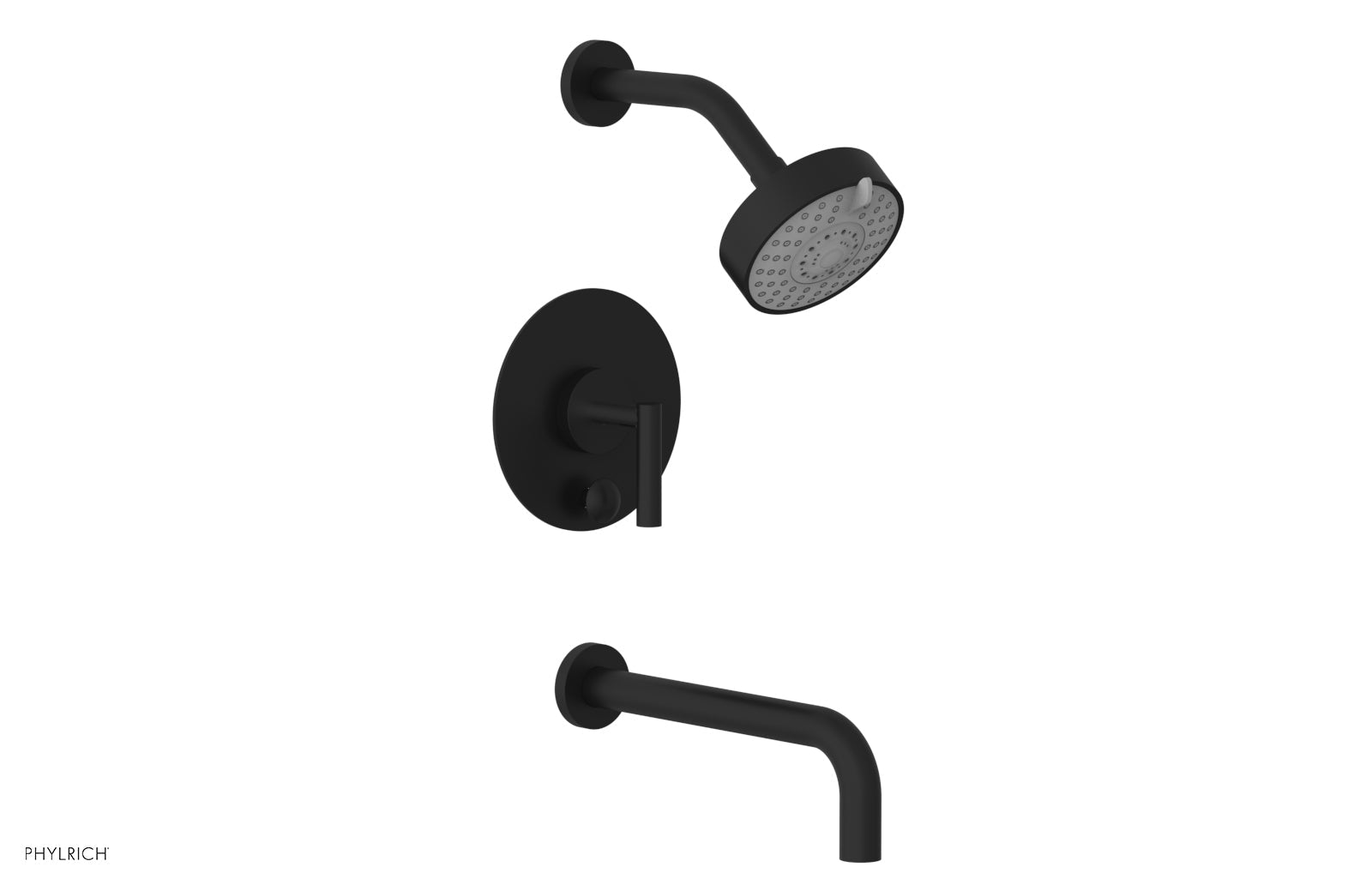 Phylrich TRANSITION Pressure Balance Tub & Shower Set 10" Spout - Lever Handle