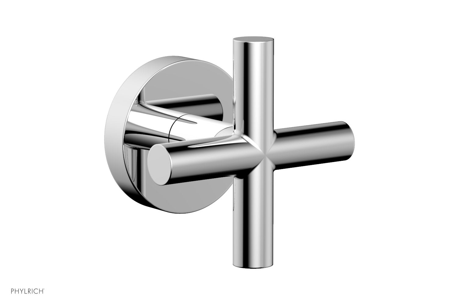 polished chrome volume control