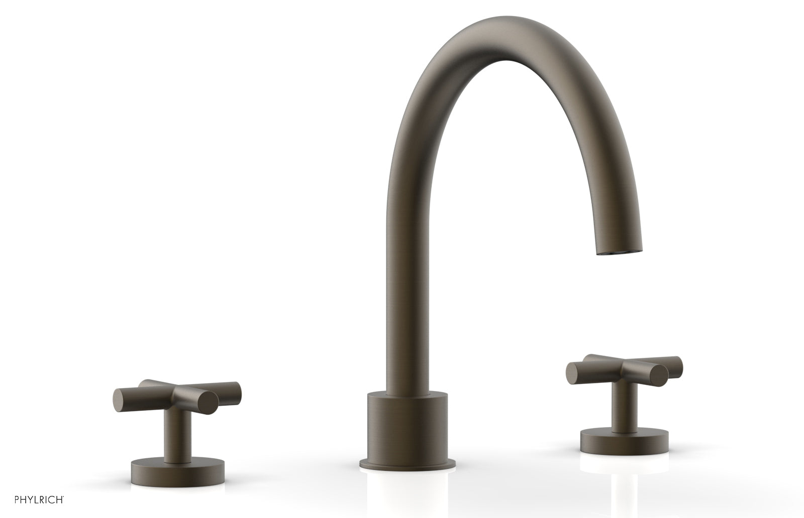 Phylrich TRANSITION Deck Tub Set - Cross Handles