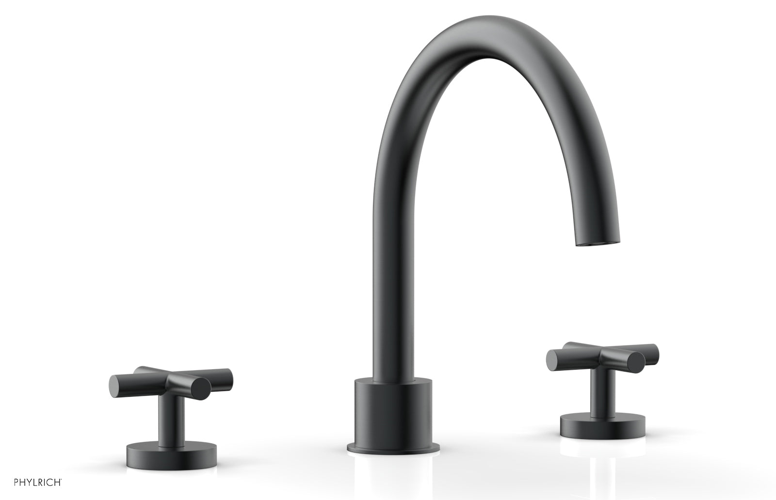 Phylrich TRANSITION Deck Tub Set - Cross Handles