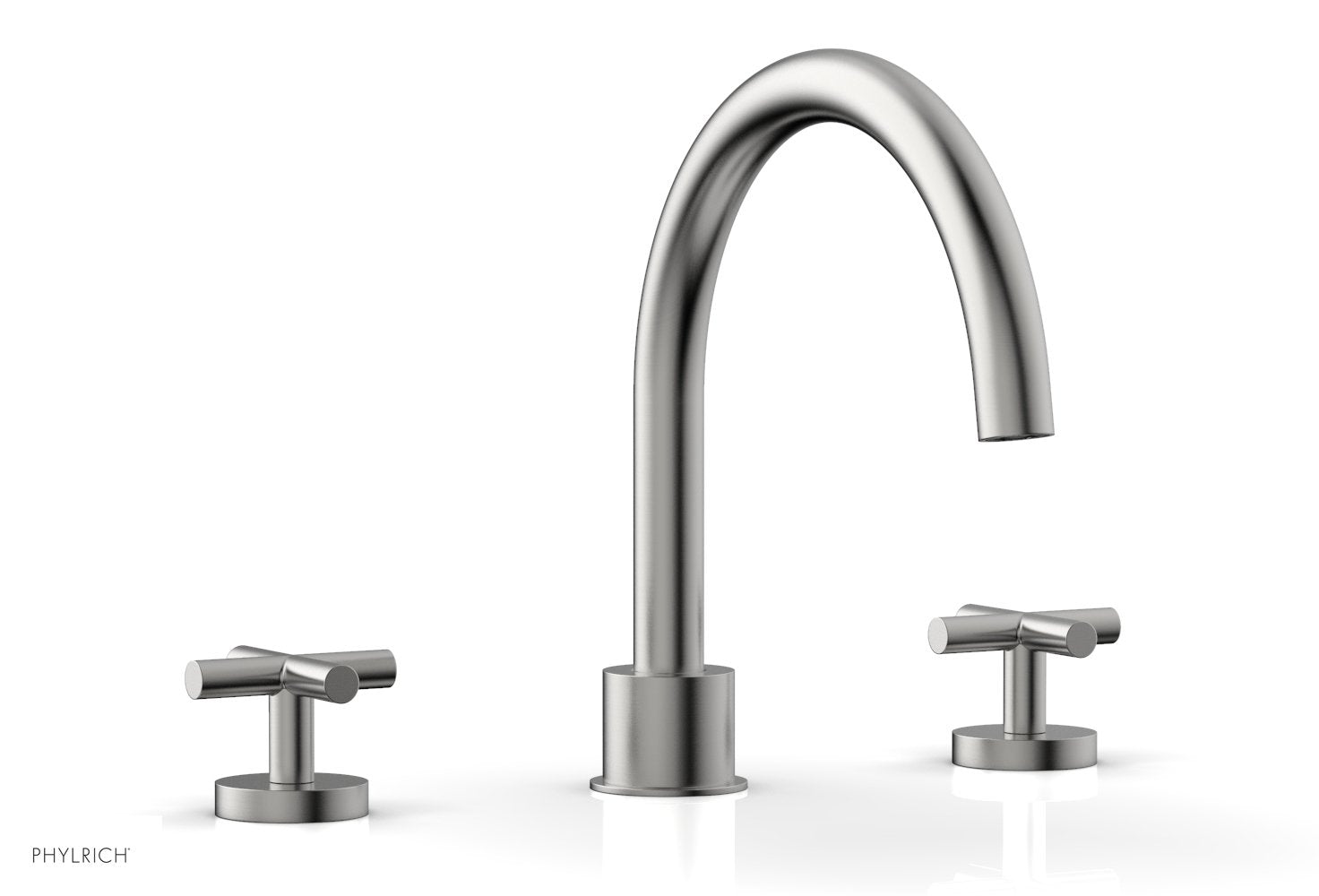 Phylrich TRANSITION Deck Tub Set - Cross Handles
