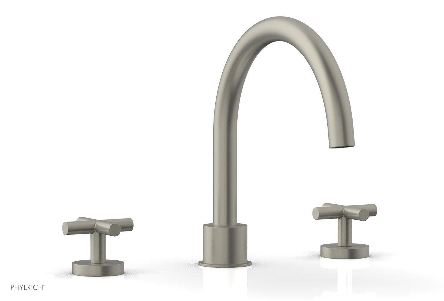 Phylrich TRANSITION Deck Tub Set - Cross Handles