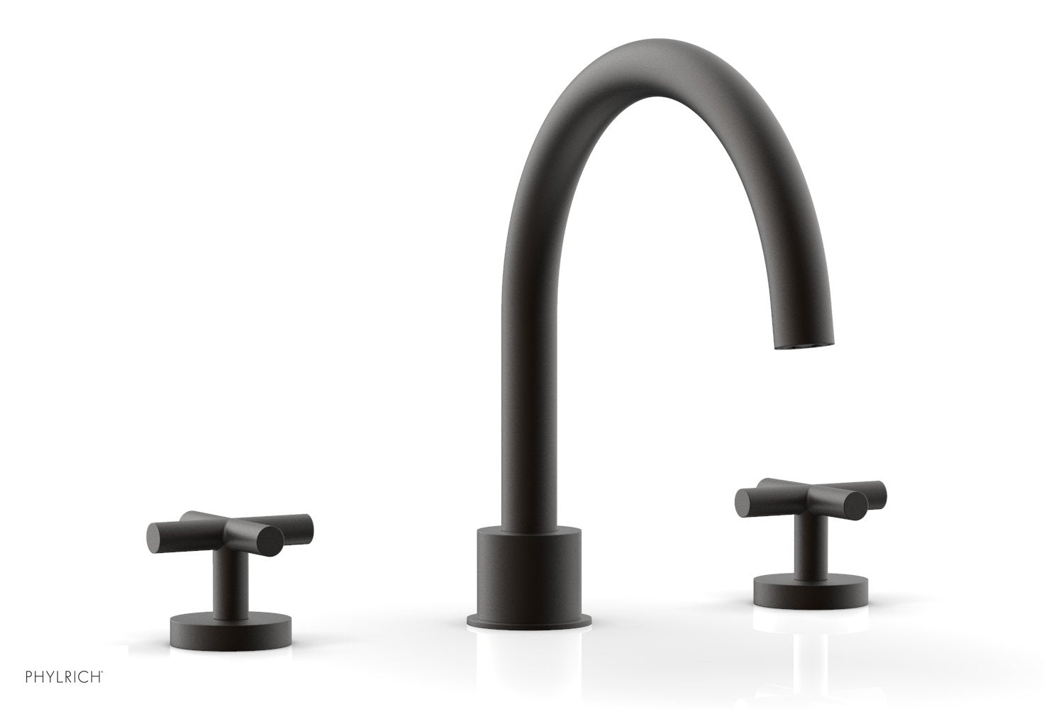 Phylrich TRANSITION Deck Tub Set - Cross Handles