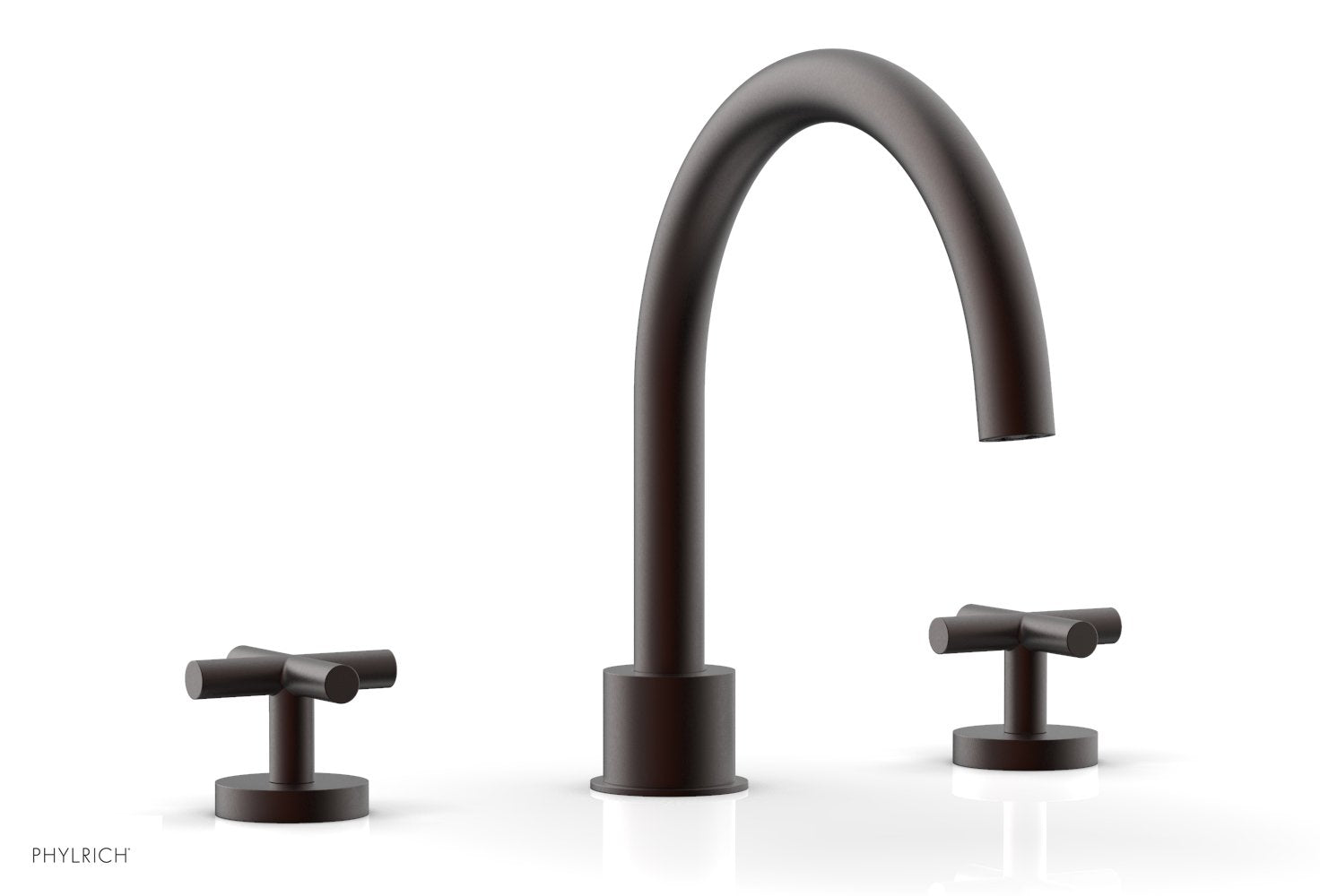 Phylrich TRANSITION Deck Tub Set - Cross Handles