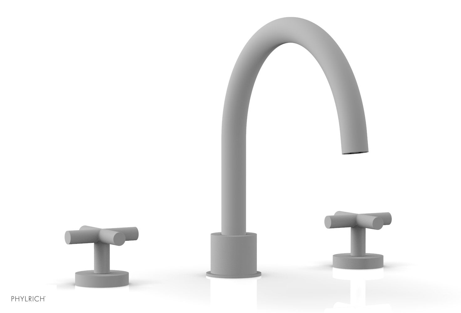 Phylrich TRANSITION Deck Tub Set - Cross Handles