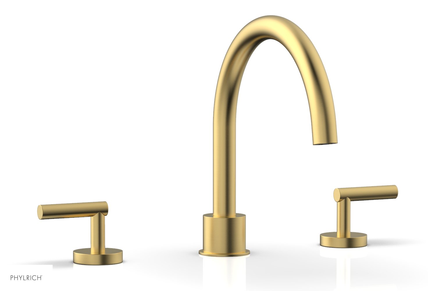 Phylrich TRANSITION Deck Tub Set - Lever Handles