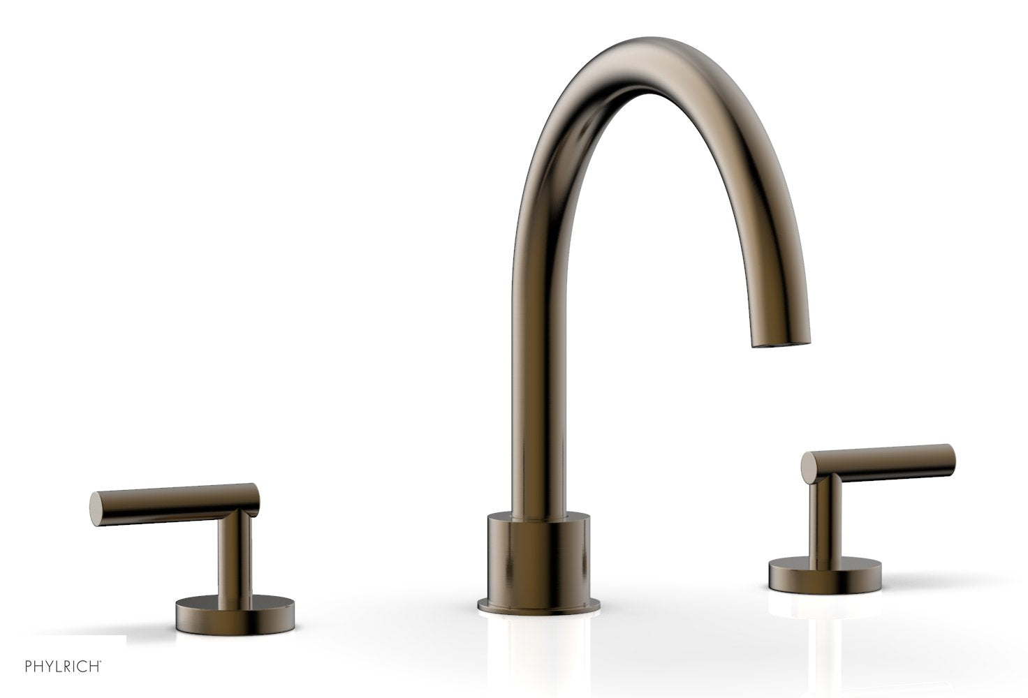 Phylrich TRANSITION Deck Tub Set - Lever Handles