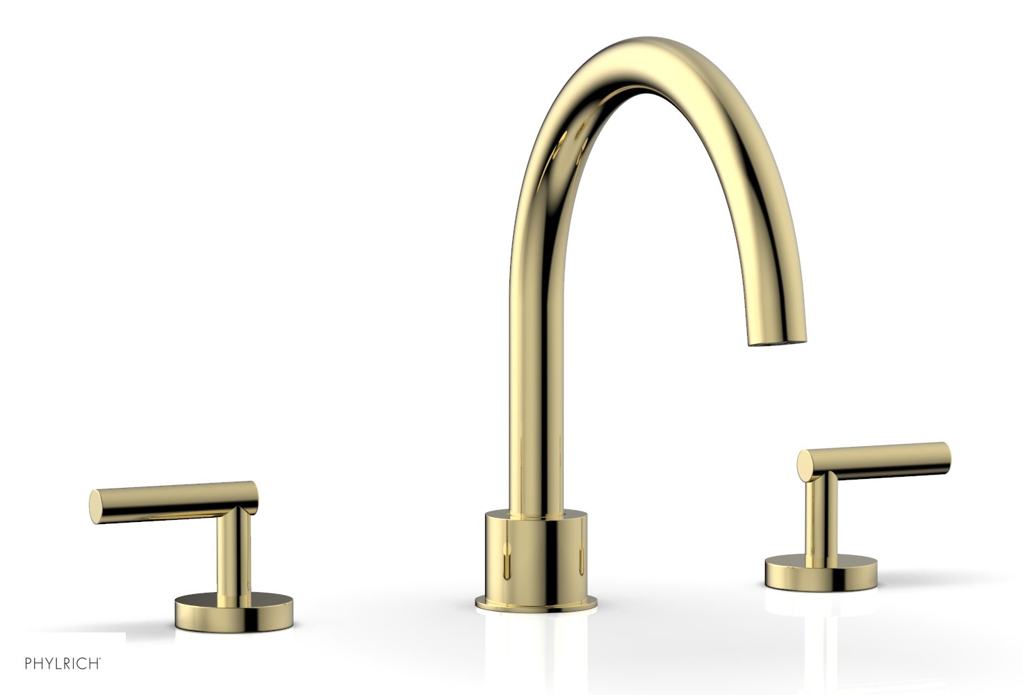 Phylrich TRANSITION Deck Tub Set - Lever Handles