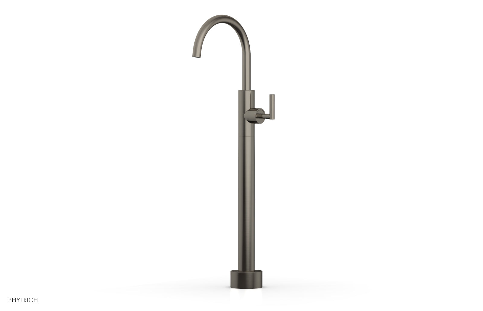 Phylrich TRANSITION Low Floor Mount Tub Filler - Lever Handle