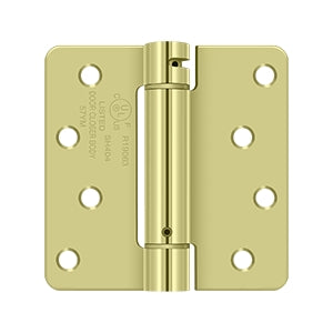 Deltana 4" x 4" x 1/4" Spring Hinge