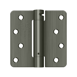 Deltana 4" x 4" x 1/4" Spring Hinge