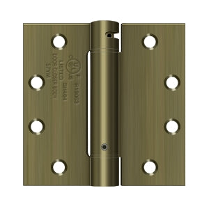 Deltana 4-1/2" x 4-1/2" Spring Hinge