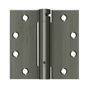 Deltana 4-1/2" x 4-1/2" Spring Hinge