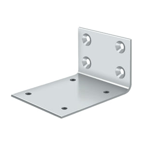 polished chrome bracket