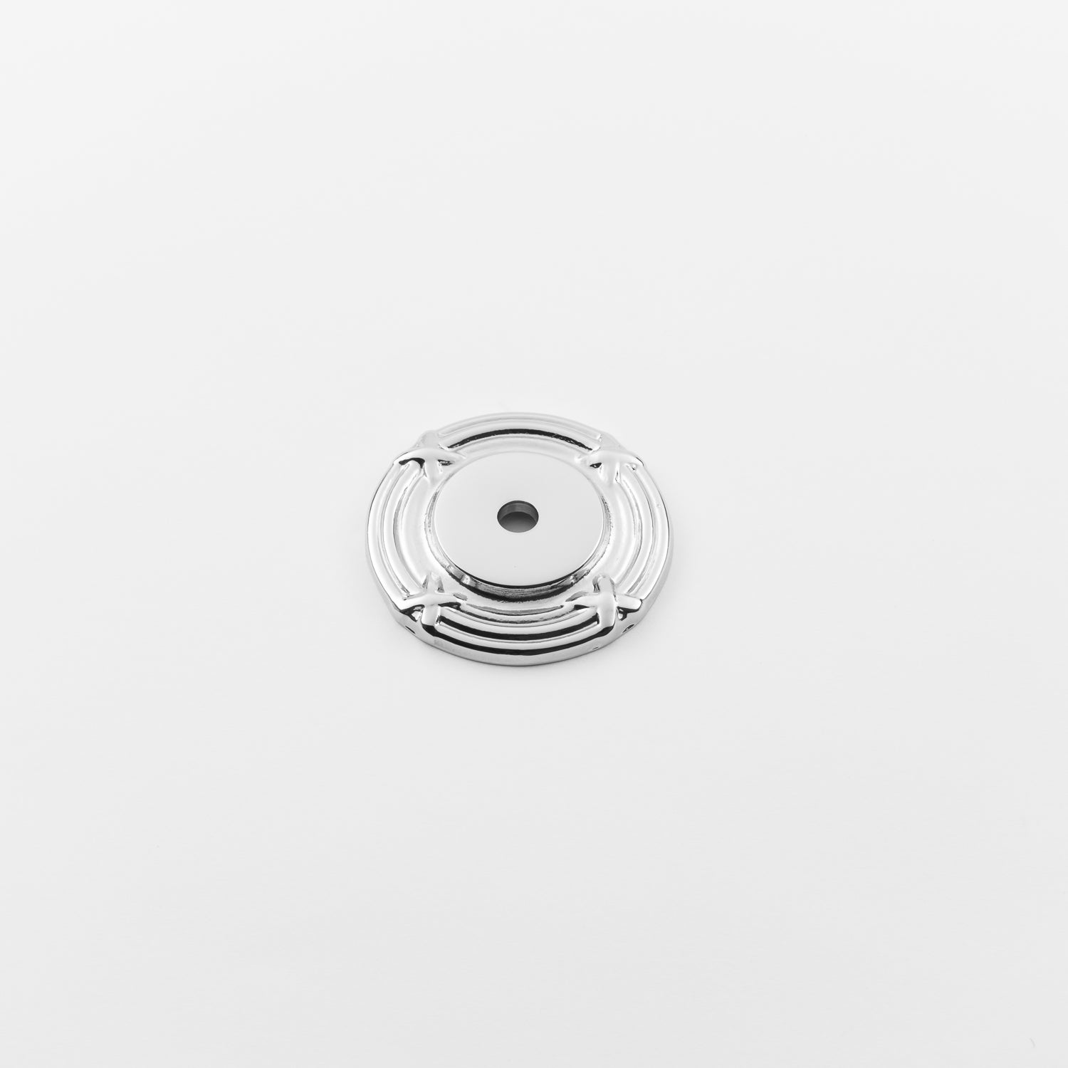 polished chrome backplate
