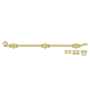 Deltana 26" Surface Bolt with Off-set