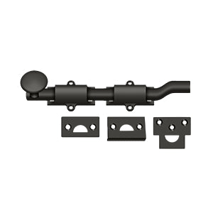 oil-rubbed bronze surface bolt