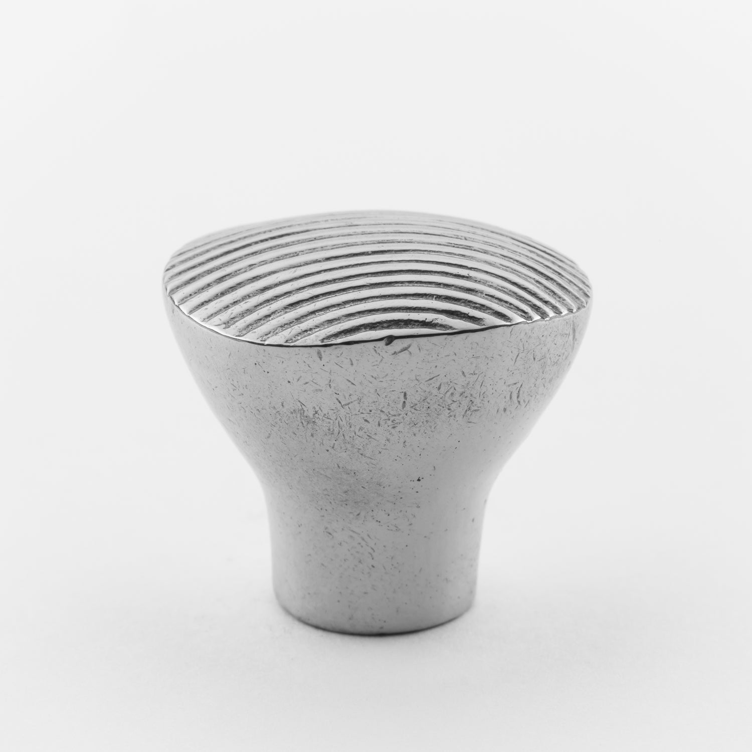 polished chrome knob