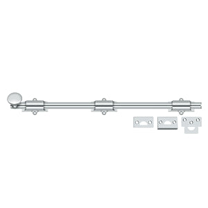 polished chrome surface bolt