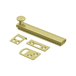 Deltana 4" Concealed Screw Surface Bolt