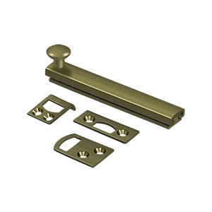 Deltana 4" Concealed Screw Surface Bolt