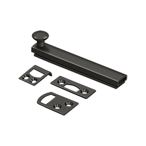 Deltana 4" Concealed Screw Surface Bolt