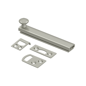 Deltana 4" Concealed Screw Surface Bolt