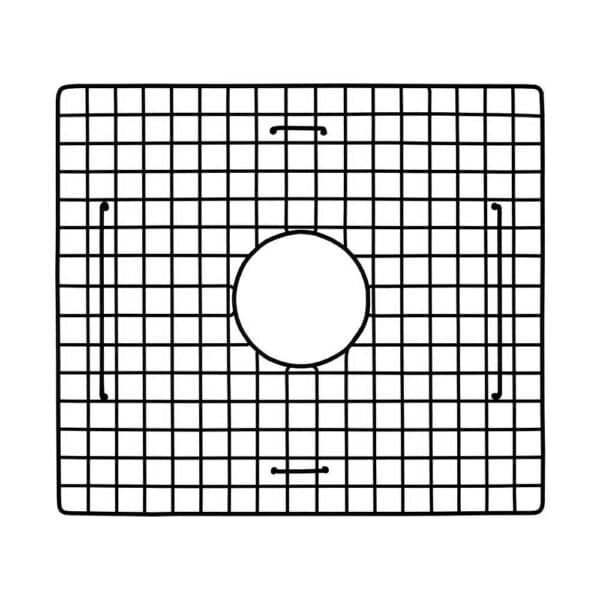 matte black bottom grid