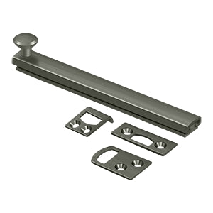 Deltana 6" Concealed Screw Surface Bolt