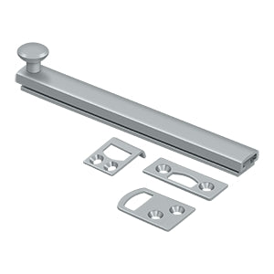 Deltana 6" Concealed Screw Surface Bolt