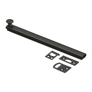 Deltana 8" Concealed Screw Surface Bolt