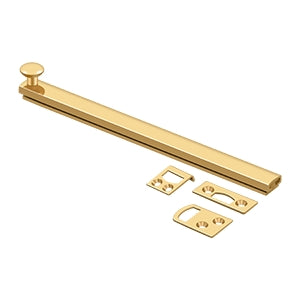 Deltana 8" Concealed Screw Surface Bolt