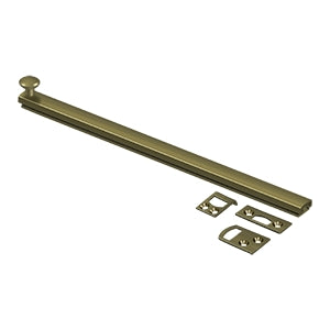 Deltana 12" Concealed Screw Surface Bolt