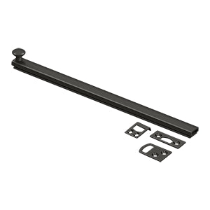 Deltana 12" Concealed Screw Surface Bolt