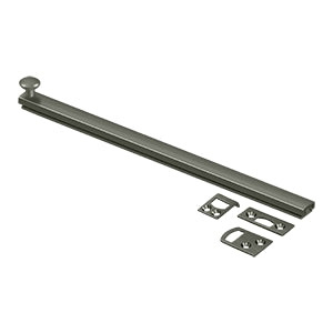 Deltana 12" Concealed Screw Surface Bolt