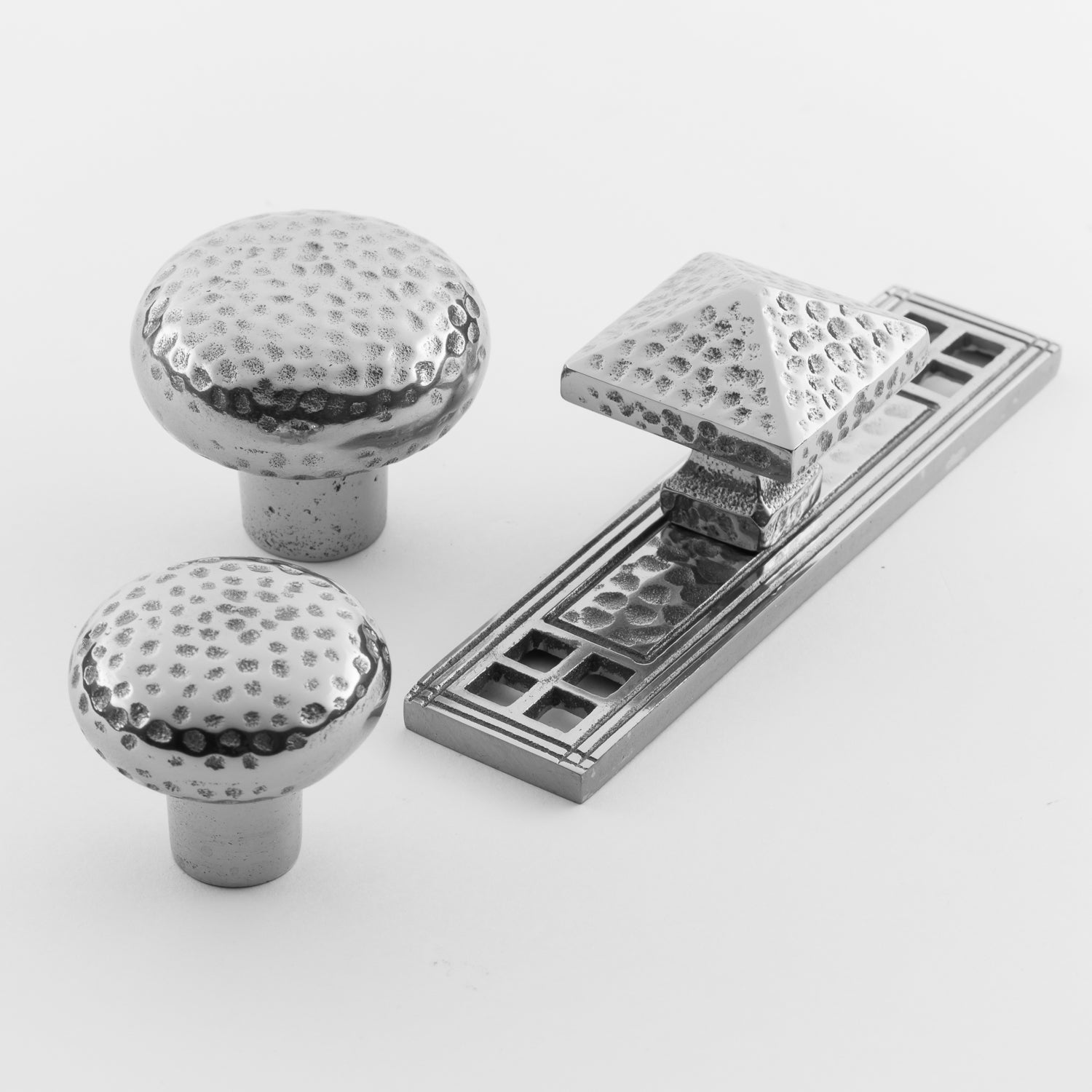 polished chrome backplate