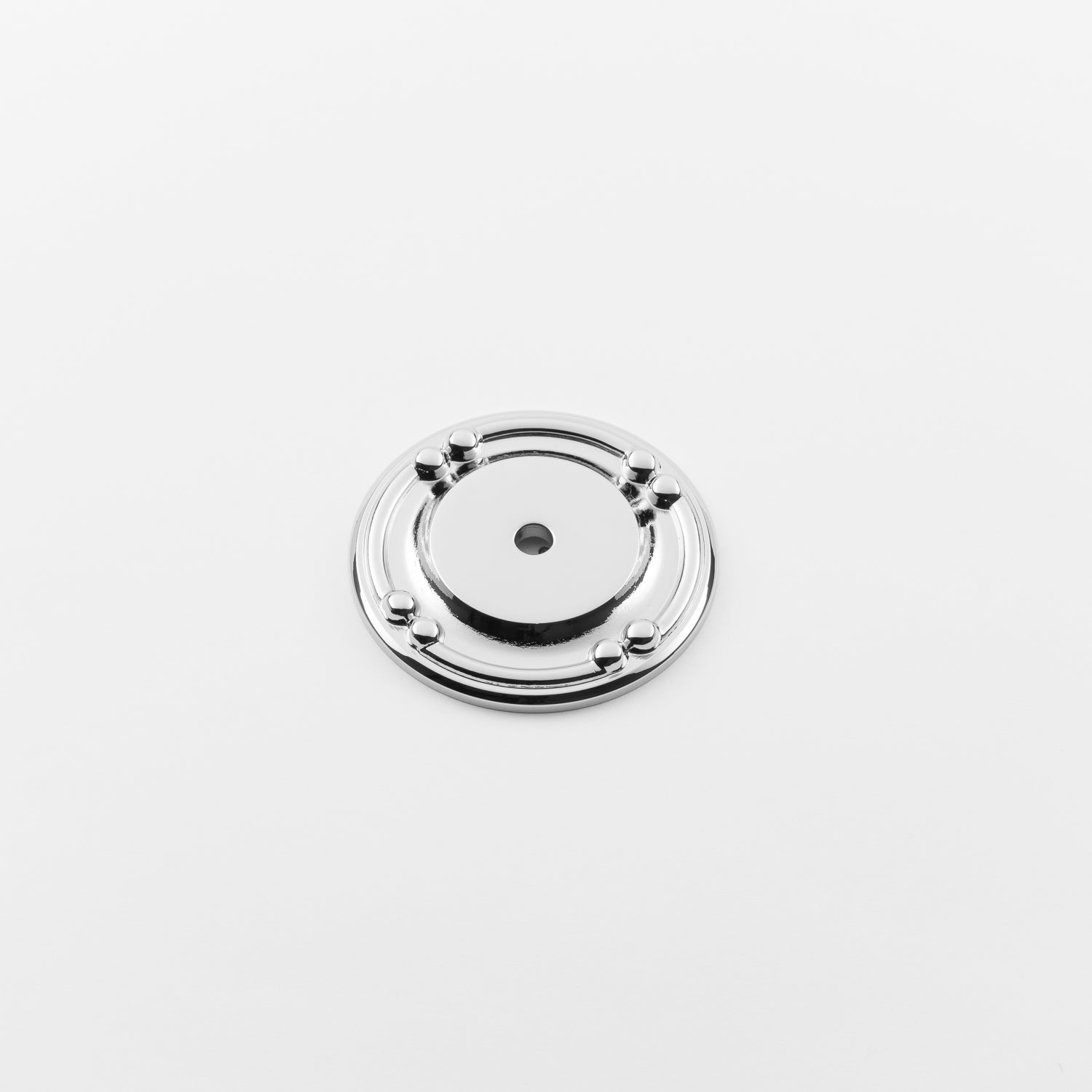 polished chrome backplate