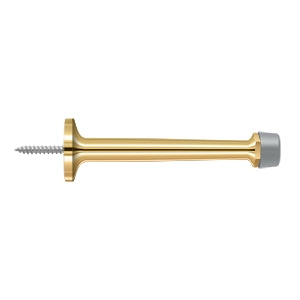 Deltana 4" Solid Brass Baseboard Door Bumper