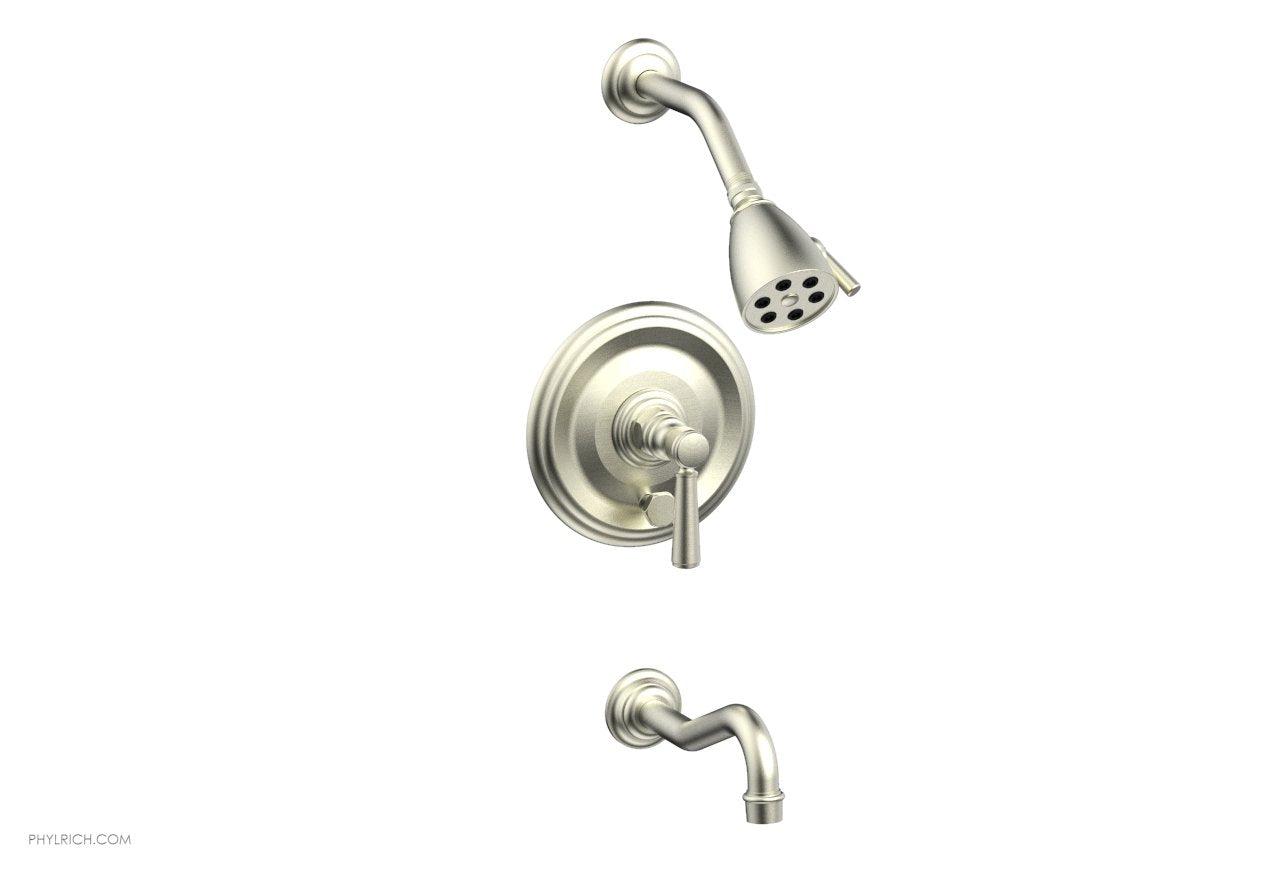 Phylrich HENRI Pressure Balance Tub and Shower Set - Lever Handle