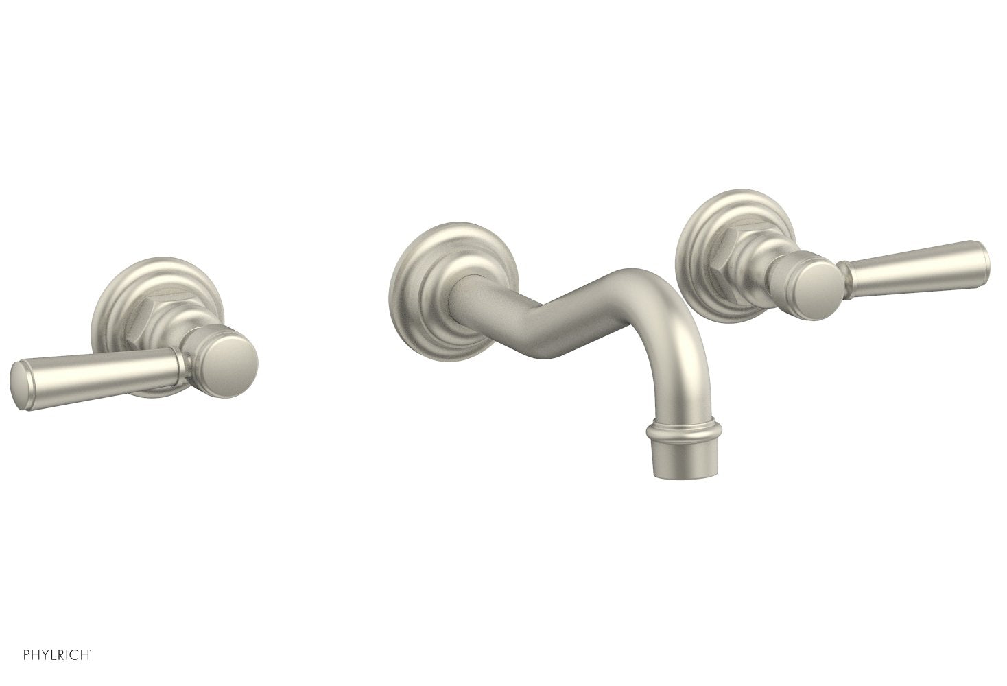 Phylrich HENRI Wall Tub Set - Lever Handles
