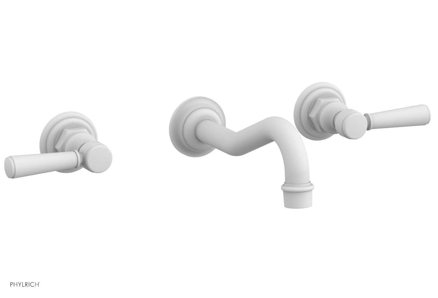 Phylrich HENRI Wall Tub Set - Lever Handles