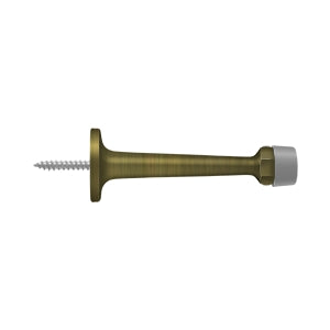 Deltana 3-1/4" Solid Brass Baseboard Door Bumper