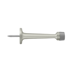 Deltana 3-1/4" Solid Brass Baseboard Door Bumper
