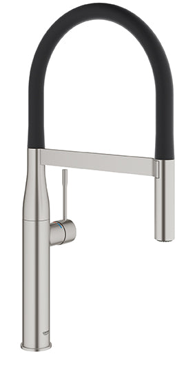 Grohe Essence New Single-Handle Semi-Pro Dual Spray Kitchen Faucet 1.75 GPM