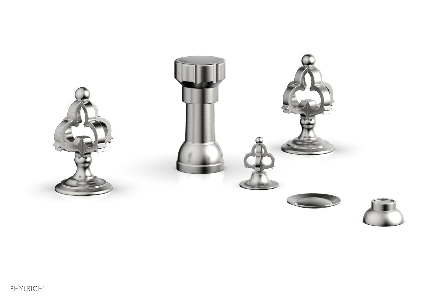 Phylrich COURONNE Four Hole Bidet Set