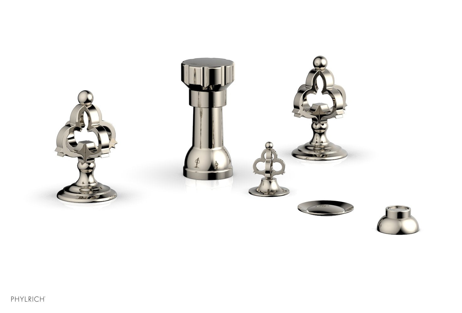 Phylrich COURONNE Four Hole Bidet Set
