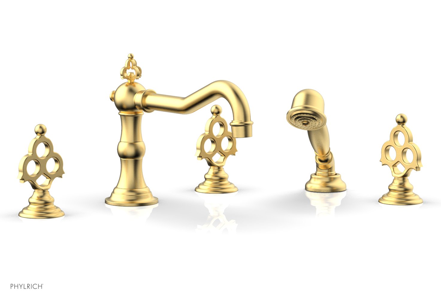 Phylrich MAISON Deck Tub Set with Hand Shower